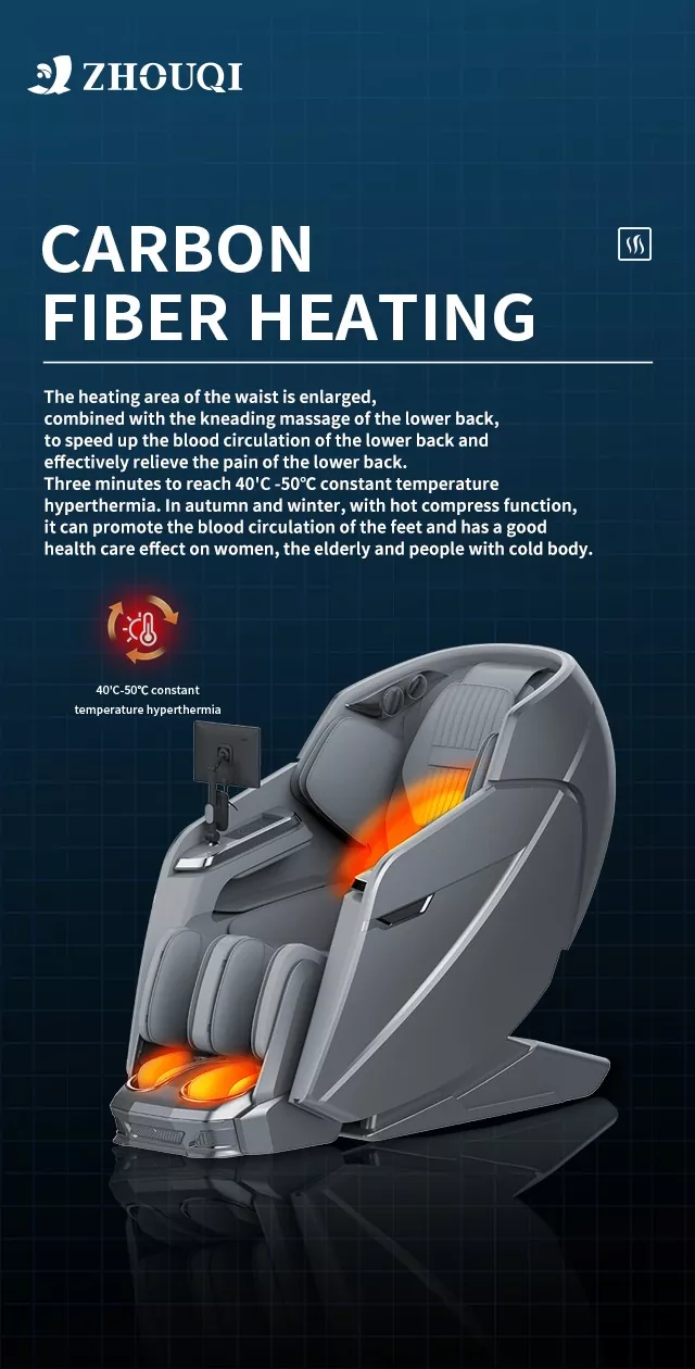 Flexible SL Track Dual Mech Massage Chair